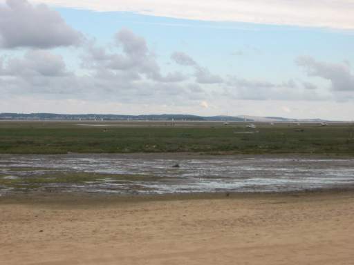 Der Bassin bei Ebbe (Blick von Le Canon)