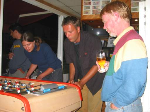 Andrea, Sven und Theo beim bebe-foot