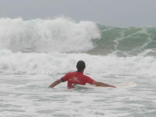 Wellen und Surfschule