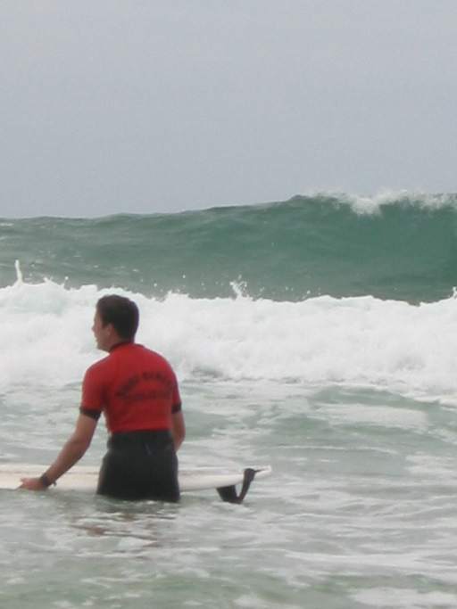 Wellen und Surfschule