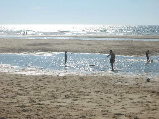 Ebbe in Abendstimmung